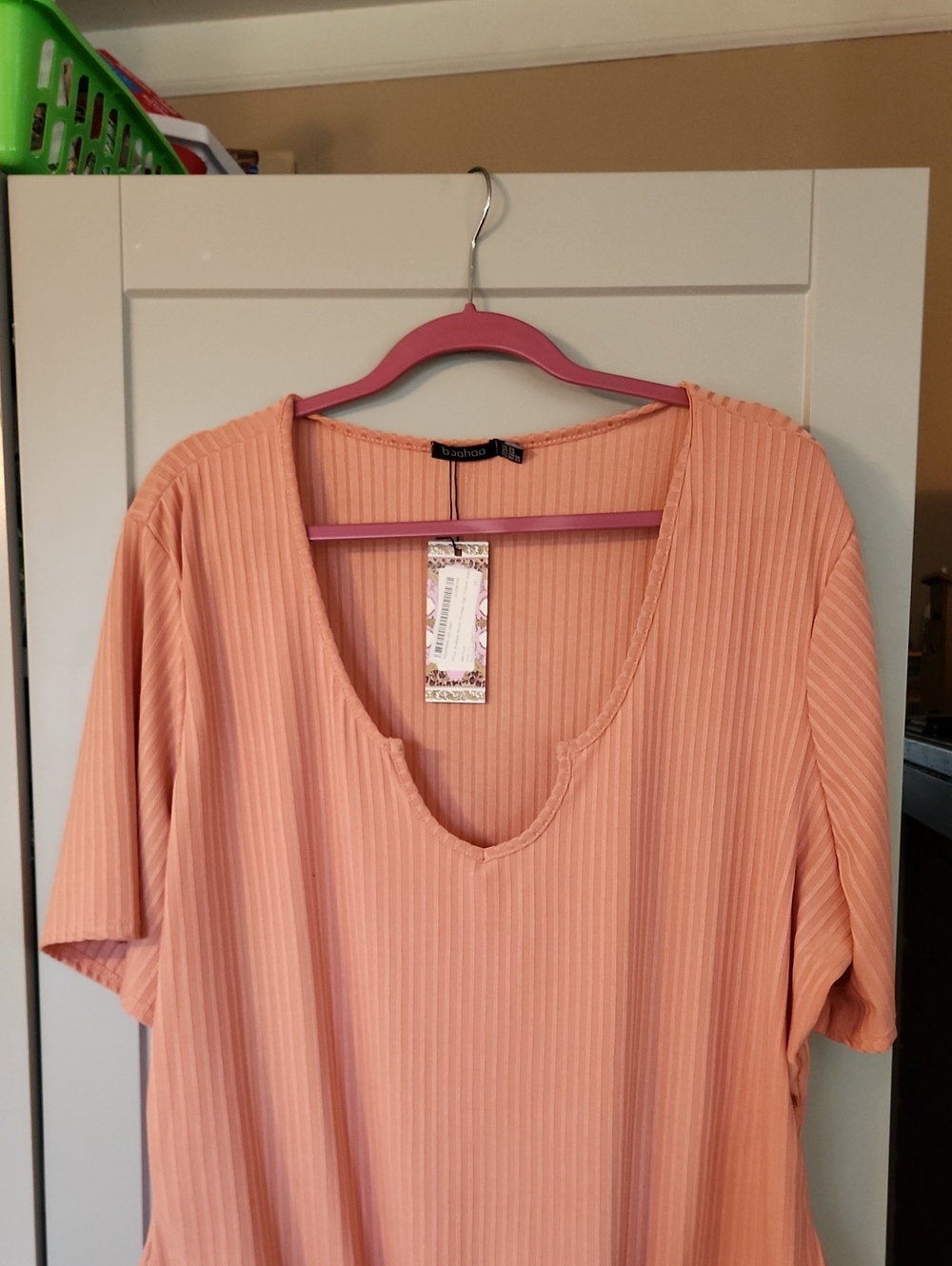 Boohoo Ribbed Body Suit - Picture 2 of 5